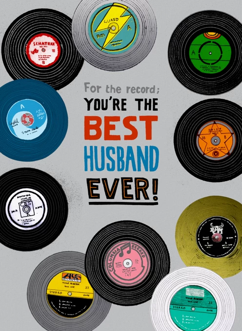 Husband Vinyl Records Design