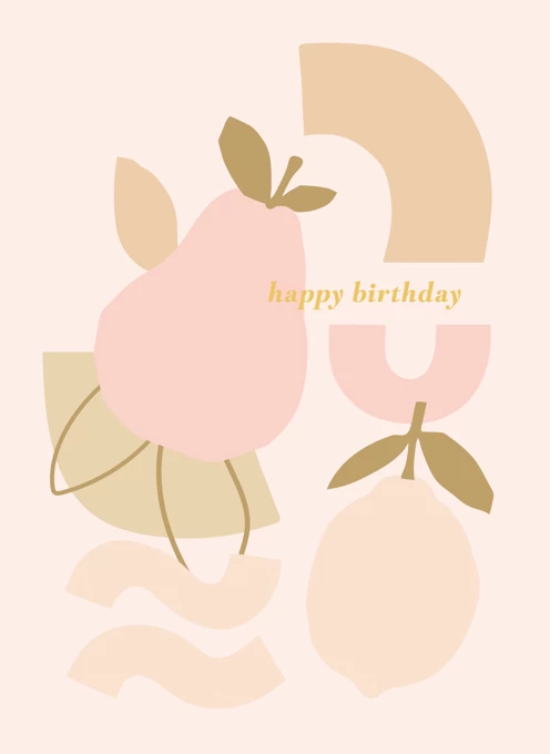 Happy Birthday Pear