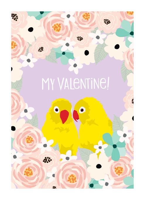 Love Birds Valentine
