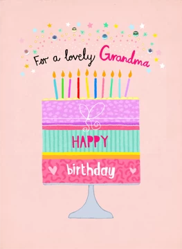Grandma Birthday Cake Design