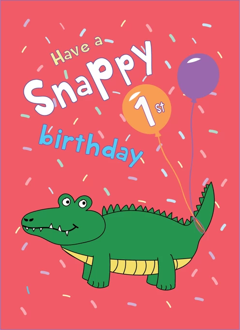 Have A Snappy 1st Birthday