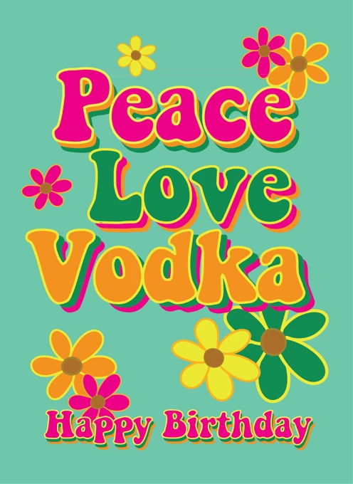 Peace Love Vodka