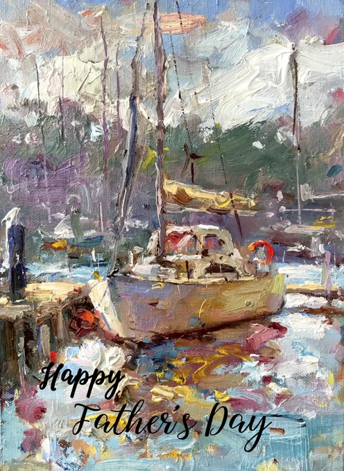Happy Father's Day - Sailboat