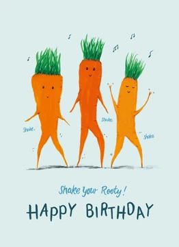 Birthday Carrots - Shake Your Rooty!