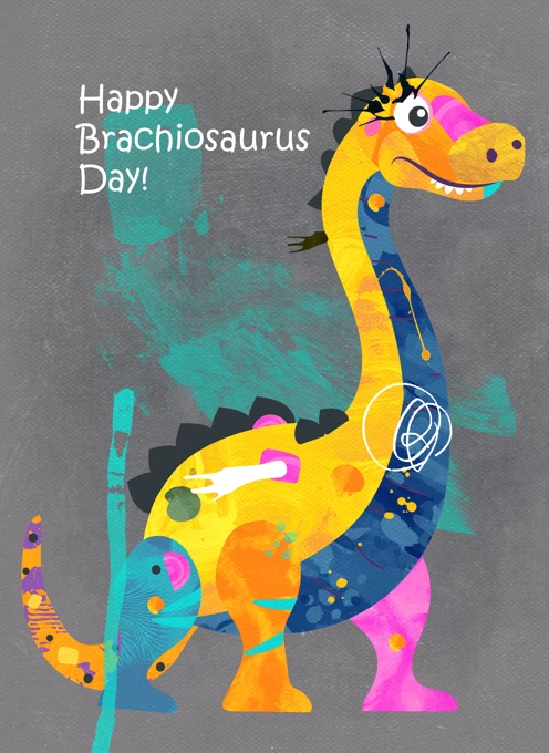 Happy Brachiosaurus Day