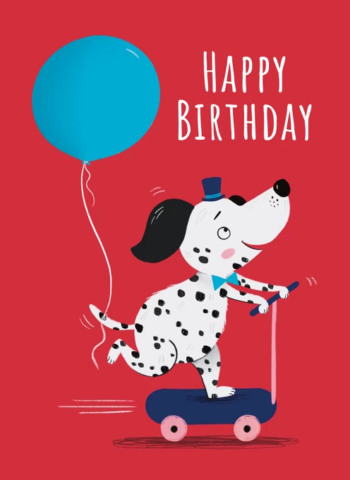 Dalmatian Dog Birthday