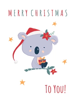 Koala Bear Christmas