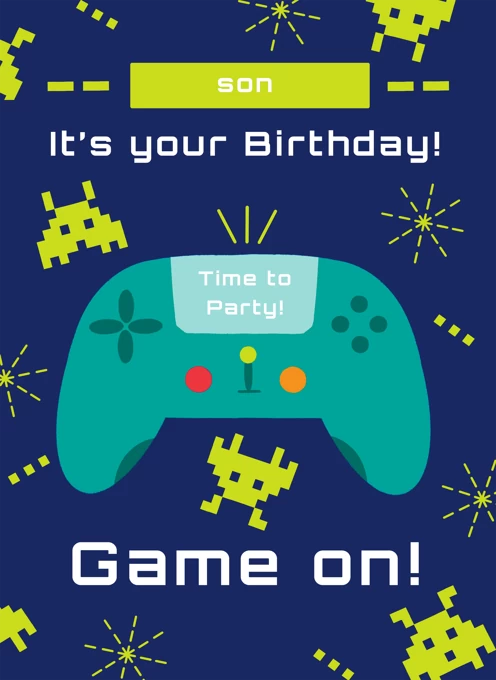 Video Game Son Birthday