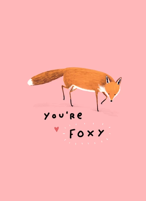 Foxy Card
