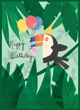 Birthday Toucan