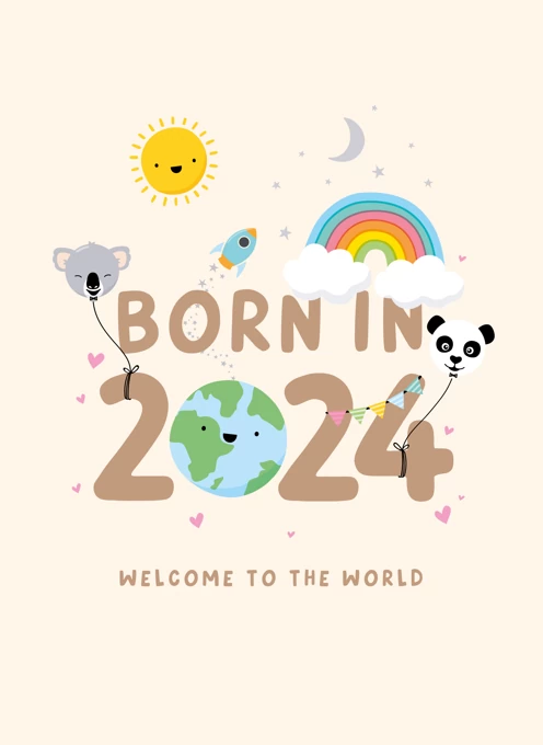 Born in 2024 New Baby