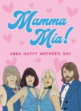 Abba Mother's Day Card