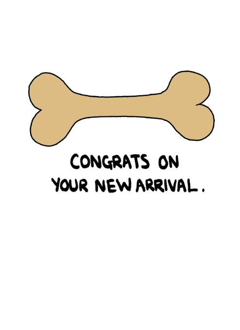 Congrats on your new arrival
