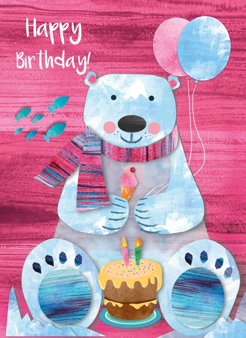 Polar Bear Happy Birthday