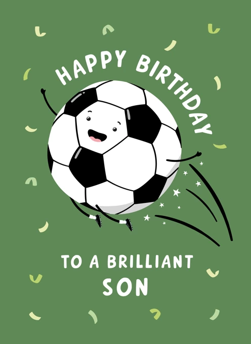 Football Birthday Son
