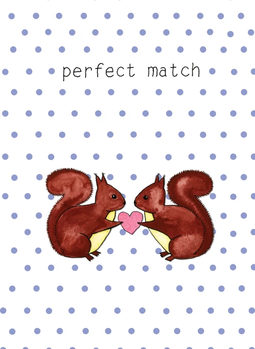 Perfect Match - Squirrels