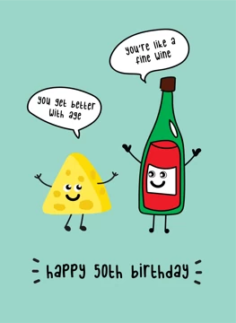 Cheese & Wine - Happy 50th Birthday