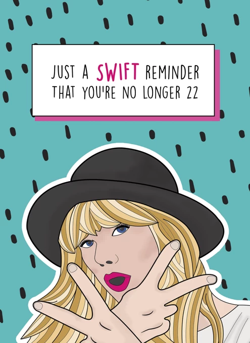Taylor Swift No Longer 22