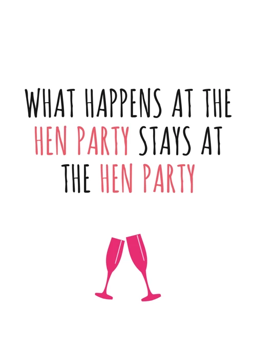 What Happens At The Hen Party