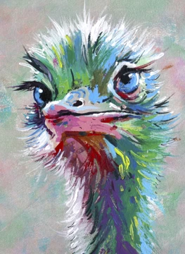 Cute Emu
