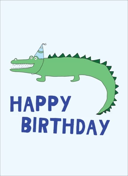 Croc Birthday