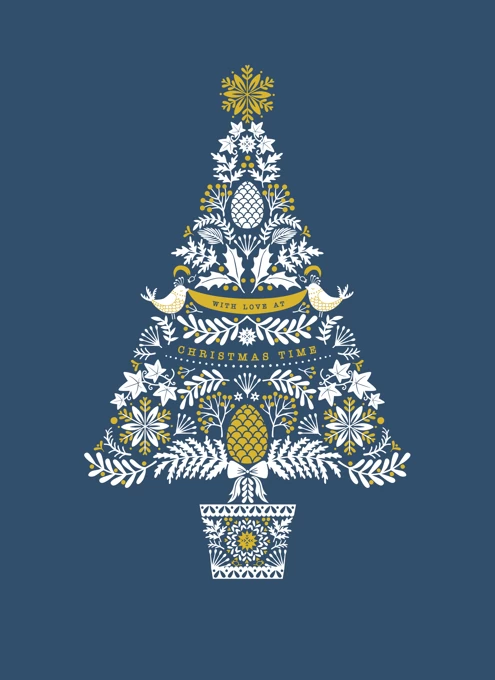 Christmas Ornate Tree