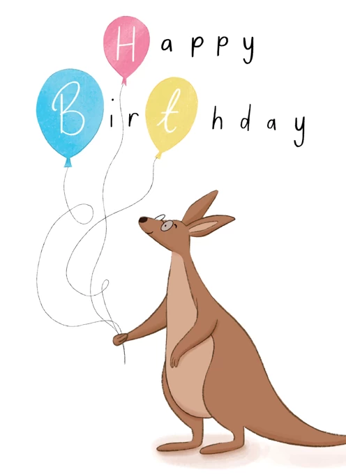 Kangaroo Birthday