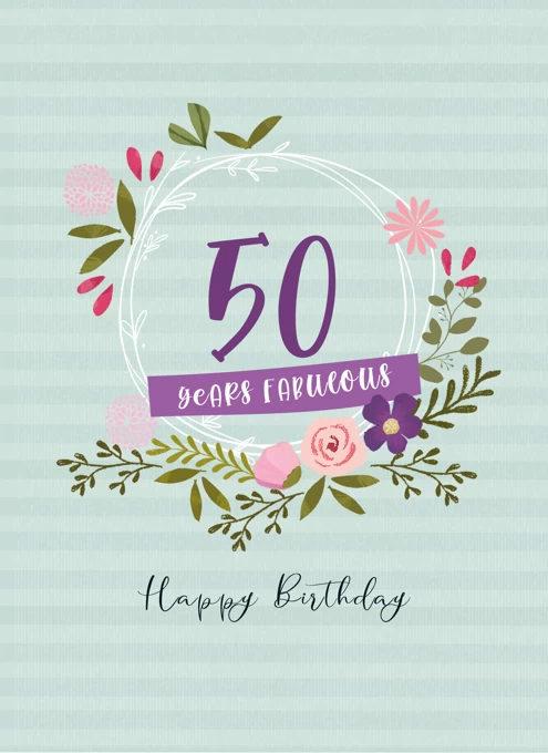 Happy Fabulous 50
