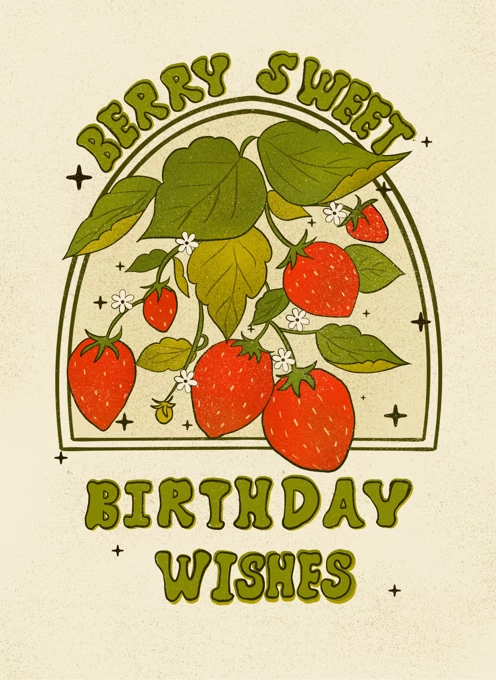 Berry Sweet Birthday Wishes