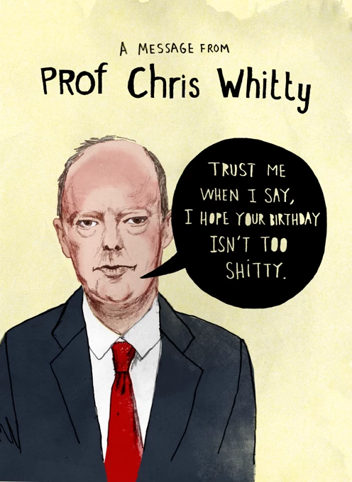 Chris Whitty Birthday Message