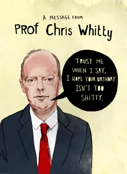 Chris Whitty Birthday Message