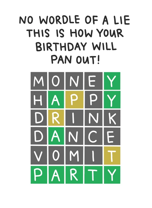 Wordle Birthday