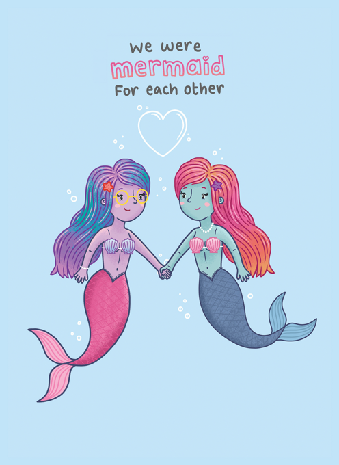 Mermaid for each other