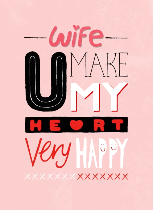 Wife Happy Heart