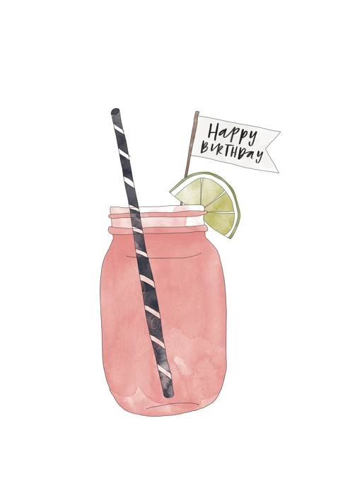 Happy Birthday Cocktail