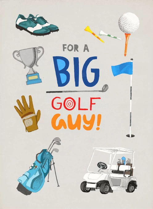 Big Golf Guy!