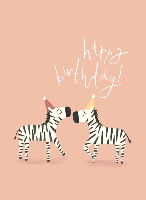 Zebra Birthday Party Animal
