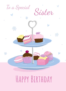 Sister Birthday Cake