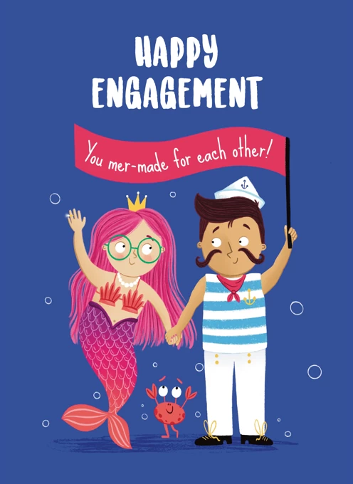 Mermaid and Sailor Engagement
