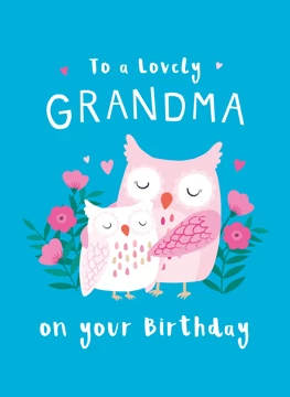 Grandma Owl Birthday