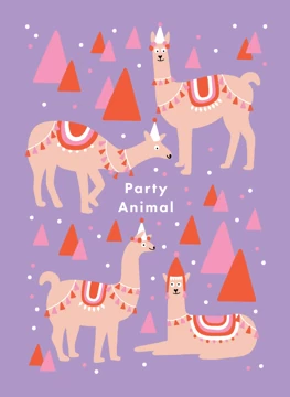Party Animal Llamas
