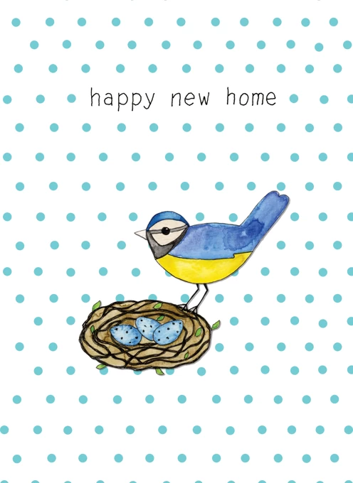 Happy New Home - Bird