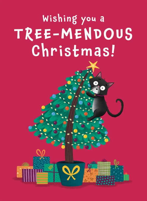 Wishing you a Tree-mendous Christmas!