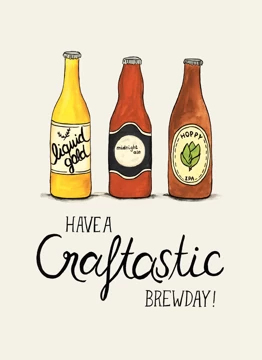 Beer Birthday - Craftastic Brewday!