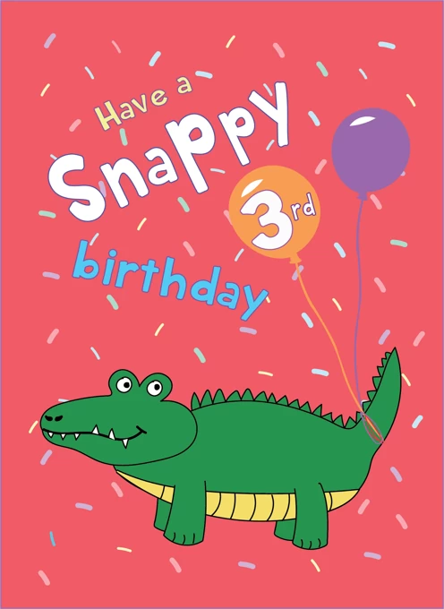 Snappy 3rd Birthday