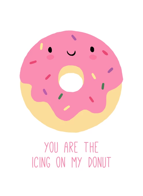 Donut Love Card