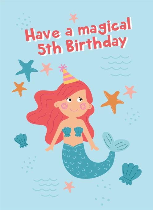 Ocean Magic Happy 5th Birthday