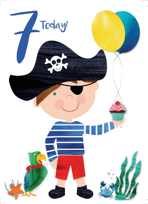 Age 7 Pirate Boy