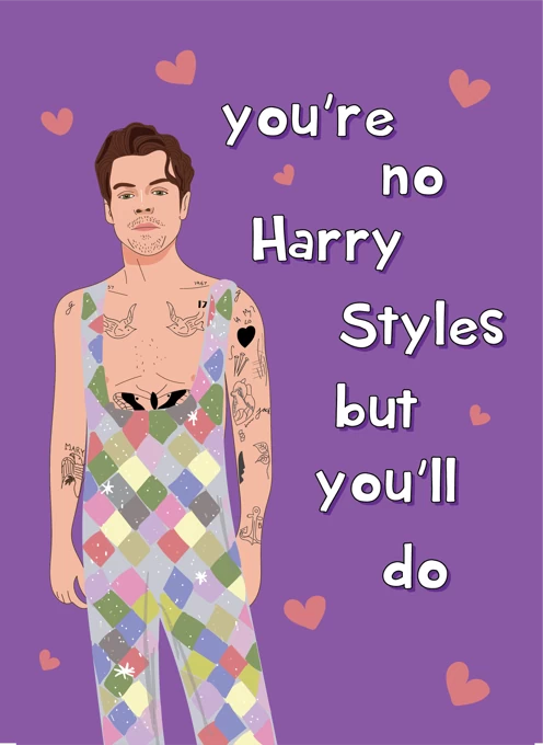 You're No Harry Styles But You'll Do