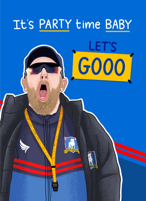 Let's GOOO - Coach beard